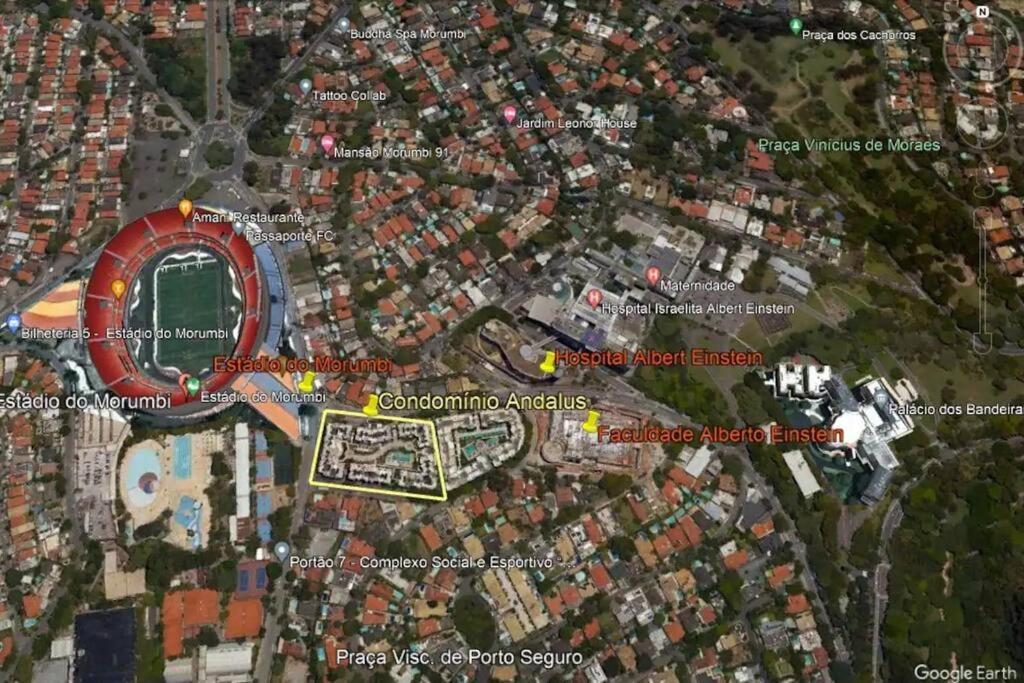 Apartamento Apto Ao Lado Do Estadio Do Morumbi E Hosp Einstein *